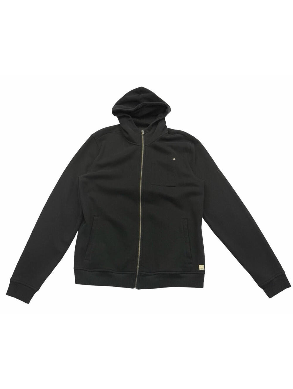Vuori Coronado Hoodie Sweatshirt Cotton Blend Black Size L
